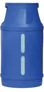 BGC composite cylinder in blue