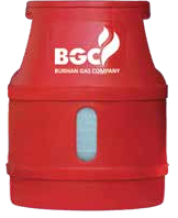 BGC blast-proof composite cylinder with custom branding